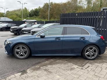 SPOTICAR Mercedes A Class Classe A 2.0 A200d Amg Line (executive) 8g-dct Euro 6 (s/s) Used Car - Saloon Diesel Blue - Swindon - 1200630481_5