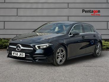 SPOTICAR Mercedes A Class Classe A 2.0 A250 Amg Line 7g-dct Euro 6 (s/s) 5dr Used Car - Saloon Petrol Black - Derby - 1200631824_3