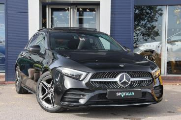 SPOTICAR Mercedes A Class Classe A 1.5 A180d Amg Line (premium Plus 2) 7g-dct Euro 6 Used Car - Saloon Diesel Black - Bulkington - 1200632404_1