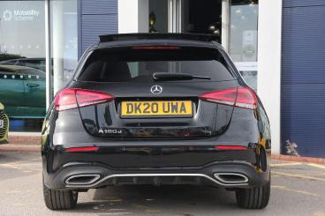 SPOTICAR Mercedes A Class Classe A 1.5 A180d Amg Line (premium Plus 2) 7g-dct Euro 6 Used Car - Saloon Diesel Black - Bulkington - 1200632404_3