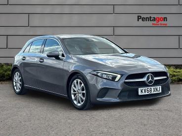 SPOTICAR Mercedes A Class Classe A 1.5 A180d Sport (executive) 7g-dct Euro 6 (s/s) 5d Used Car - Saloon Diesel Grey - Derby - 1200634147_1