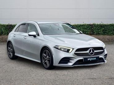 SPOTICAR Mercedes A Class Classe A 1.3 A180 Amg Line 7g-dct Euro 6 (s/s) 5dr Used Car - Saloon Petrol Silver - Cannock - 1200635520_1