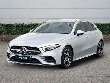 SPOTICAR Mercedes A Class Classe A 1.3 A180 Amg Line 7g-dct Euro 6 (s/s) 5dr Used Car - Saloon Petrol Silver - Cannock - 1200635520_2