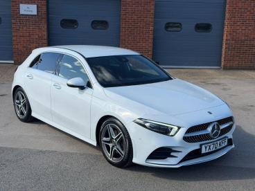 SPOTICAR Mercedes A Class Classe A 1.3 A180 Amg Line (premium 2) 7g-dct Euro 6 (s/s) Used Car - Saloon Petrol White - Billinghay - 1200640418_1