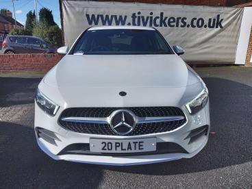 SPOTICAR Mercedes A Class Classe A 1.3 A200 Amg Line Euro 6 (s/s) 5dr Used Car - Saloon Petrol White - Telford - 1200643725_4