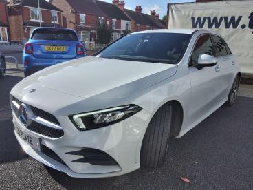 SPOTICAR Mercedes A Class Classe A 1.3 A200 Amg Line Euro 6 (s/s) 5dr Used Car - Saloon Petrol White - Telford - 1200643725_5