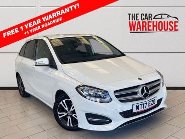 SPOTICAR Mercedes B Class Classe B 1.6 B180 Se Euro 6 (s/s) 5dr Used Car - Mpv Petrol White - Bridgend - 1200613808_1