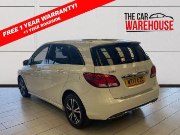 SPOTICAR Mercedes B Class Classe B 1.6 B180 Se Euro 6 (s/s) 5dr Used Car - Mpv Petrol White - Bridgend - 1200613808_2