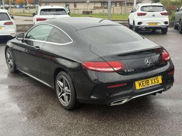 SPOTICAR Mercedes C Class Classe C 2.0 C300 Amg Line G-tronic+ Euro 6 (s/s) 2dr Used Car - Coupe Petrol Black - Inverness - 1200521142_5