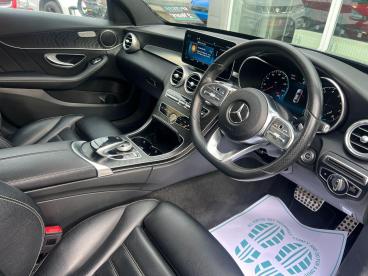 SPOTICAR Mercedes C Class Classe C 1.5 C200 Mhev Eq Boost Amg Line (premium) G-tronic Used Car - Saloon Petrol Blue - Malton - 1200561756_4