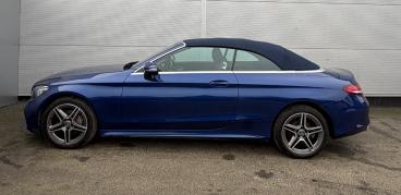 SPOTICAR Mercedes C Class Classe C 2.0 C220d Amg Line (premium) Cabriolet G-tronic+ 4 Used Car - Saloon Diesel Blue - Darlington - 1200565972_4