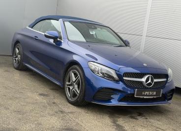 SPOTICAR Mercedes C Class Classe C 2.0 C220d Amg Line (premium) Cabriolet G-tronic+ 4 Used Car - Saloon Diesel Blue - Darlington - 1200565972_5