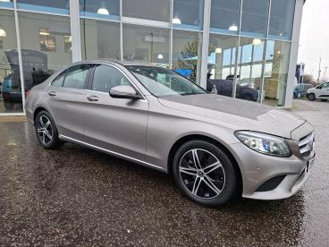 SPOTICAR Mercedes C Class Classe C 1.5 C200 Mhev Eq Boost Sport (premium) G-tronic+ E Used Car - Saloon Petrol Silver - Boston - 1200571232_5