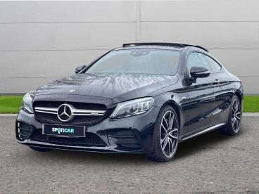 SPOTICAR Mercedes C Class Classe C 3.0 C43 V6 Amg Night Edition (premium Plus) G-tron Used Car - Coupe Petrol Black - Selby - 1200571506_3