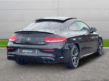 SPOTICAR Mercedes C Class Classe C 3.0 C43 V6 Amg Night Edition (premium Plus) G-tron Used Car - Coupe Petrol Black - Selby - 1200571506_5