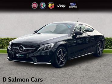 SPOTICAR Mercedes C Class Classe C 2.0 C200 Amg Line (premium) G-tronic+ Euro 6 (s/s) Used Car - Coupe Petrol Black - Colchester - 1200576959_4