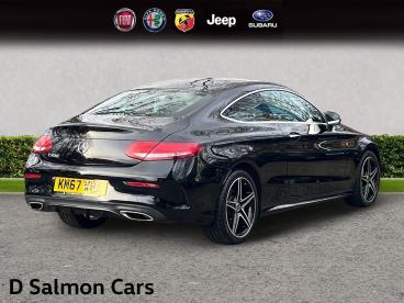 SPOTICAR Mercedes C Class Classe C 2.0 C200 Amg Line (premium) G-tronic+ Euro 6 (s/s) Used Car - Coupe Petrol Black - Colchester - 1200576959_5