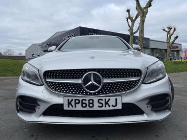 SPOTICAR Mercedes C Class Classe C 2.0 C300d Amg Line (premium) G-tronic+ Euro 6 (s/s Used Car - Coupe Diesel Silver - Swansea - 1200584291_2