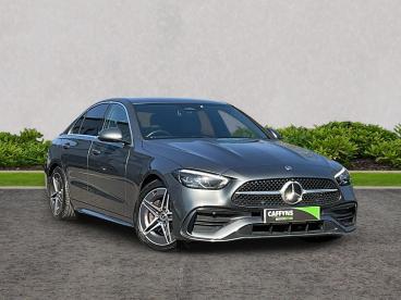 SPOTICAR Mercedes C Class Classe C 1.5 C200h Mhev Amg Line G-tronic+ Euro 6 (s/s) 4dr Used Car - Saloon Hybrid Grey - Ashford - 1200587192_1