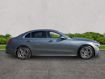SPOTICAR Mercedes C Class Classe C 1.5 C200h Mhev Amg Line G-tronic+ Euro 6 (s/s) 4dr Used Car - Saloon Hybrid Grey - Ashford - 1200587192_5