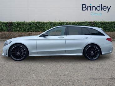 SPOTICAR Mercedes C Class Classe C 1.5 C200 Mhev Amg Line Night Edition (premium) G-t Used Car - Estate Hybrid Silver - Cannock - 1200592158_5