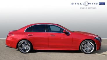 SPOTICAR Mercedes C Class Classe C 1.5 C200h Mhev Amg Line (premium) G-tronic+ Euro 6 Used Car - Saloon Hybrid Red - Sheffield - 1200592810_2