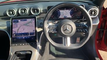 SPOTICAR Mercedes C Class Classe C 1.5 C200h Mhev Amg Line (premium) G-tronic+ Euro 6 Used Car - Saloon Hybrid Red - Sheffield - 1200592810_4