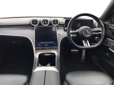 SPOTICAR Mercedes C Class Classe C 2.0 C300h Mhev Amg Line (premium Plus) G-tronic+ E Used Car - Saloon Hybrid Blue - Bangor - 1200595509_4