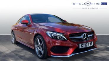 SPOTICAR Mercedes C Class Classe C 2.1 C250d Amg Line (premium Plus) G-tronic+ Euro 6 Used Car - Coupe Diesel Red - Walton On Thames - 1200595521_1
