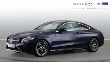 SPOTICAR Mercedes C Class Classe C 1.5 C200h Mhev Amg Line Edition G-tronic+ Euro 6 ( Used Car - Coupe Hybrid Blue - Birmingham - 1200597123_3
