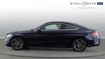 SPOTICAR Mercedes C Class Classe C 1.5 C200h Mhev Amg Line Edition G-tronic+ Euro 6 ( Used Car - Coupe Hybrid Blue - Birmingham - 1200597123_5