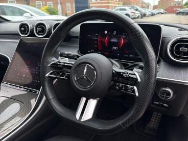 SPOTICAR Mercedes C Class Classe C 1.5 C200h Mhev Amg Line (premium Plus) G-tronic+ E Used Car - Saloon Hybrid Grey - Selby - 1200604819_3