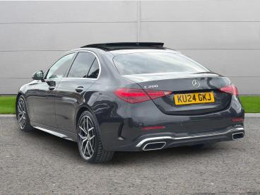 SPOTICAR Mercedes C Class Classe C 1.5 C200h Mhev Amg Line (premium Plus) G-tronic+ E Used Car - Saloon Hybrid Grey - Selby - 1200604819_4