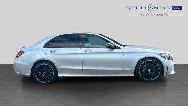 SPOTICAR Mercedes C Class Classe C 2.0 C220d Amg Line (premium) G-tronic+ Euro 6 (s/s Used Car - Saloon Diesel Silver - Leicester - 1200607071_2