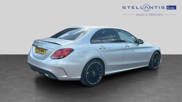 SPOTICAR Mercedes C Class Classe C 2.0 C220d Amg Line (premium) G-tronic+ Euro 6 (s/s Used Car - Saloon Diesel Silver - Leicester - 1200607071_3