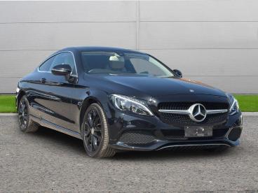 SPOTICAR Mercedes C Class Classe C 2.1 C220d Sport G-tronic+ Euro 6 (s/s) 2dr Used Car - Coupe Diesel Black - Selby - 1200615380_1