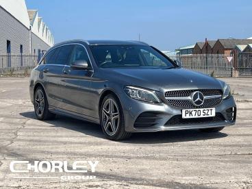 SPOTICAR Mercedes C Class Classe C 1.5 C200 Mhev Eq Boost Amg Line G-tronic+ Euro 6 ( Used Car - Estate Petrol Grey - Blackpool - 1200632220_1