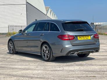 SPOTICAR Mercedes C Class Classe C 1.5 C200 Mhev Eq Boost Amg Line G-tronic+ Euro 6 ( Used Car - Estate Petrol Grey - Blackpool - 1200632220_3