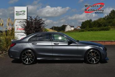 SPOTICAR Mercedes C Class Classe C 1.5 C200 Mhev Eq Boost Amg Line (premium) G-tronic Used Car - Saloon Petrol Grey - Ballymena County Antrim - 1200633871_2
