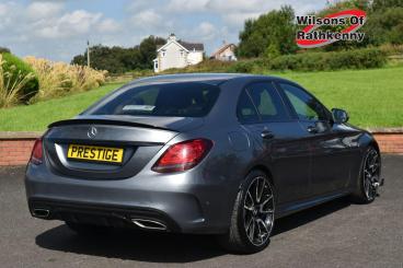 SPOTICAR Mercedes C Class Classe C 1.5 C200 Mhev Eq Boost Amg Line (premium) G-tronic Used Car - Saloon Petrol Grey - Ballymena County Antrim - 1200633871_3