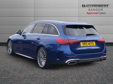 SPOTICAR Mercedes C Class Classe C 2.0 C220dh Mhev Amg Line (premium) G-tronic+ Euro Used Car - Estate Hybrid Blue - Bangor - 1200634659_2
