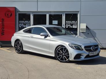 SPOTICAR Mercedes C Class Classe C 2.0 C300 Amg Line (premium) G-tronic+ Euro 6 (s/s) Used Car - Coupe Petrol Silver - Watford - 1200634718_1