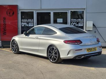 SPOTICAR Mercedes C Class Classe C 2.0 C300 Amg Line (premium) G-tronic+ Euro 6 (s/s) Used Car - Coupe Petrol Silver - Watford - 1200634718_5