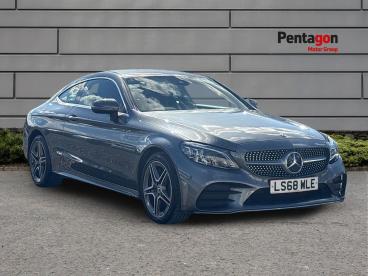 SPOTICAR Mercedes C Class Classe C 2.0 C300 Amg Line (premium) G-tronic+ Euro 6 (s/s) Used Car - Coupe Petrol Grey - Derby - 1200637046_1