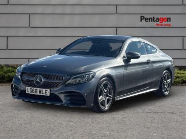 SPOTICAR Mercedes C Class Classe C 2.0 C300 Amg Line (premium) G-tronic+ Euro 6 (s/s) Used Car - Coupe Petrol Grey - Derby - 1200637046_3