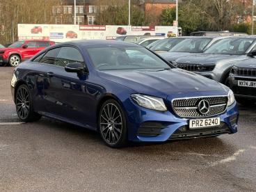 SPOTICAR Mercedes E Class Classe E 2.0 E220d Amg Line G-tronic+ Euro 6 (s/s) 2dr Used Car - Coupe Diesel Blue - Leicester - 1200599965_1