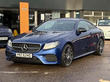 SPOTICAR Mercedes E Class Classe E 2.0 E220d Amg Line G-tronic+ Euro 6 (s/s) 2dr Used Car - Coupe Diesel Blue - Leicester - 1200599965_3
