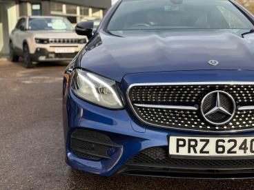 SPOTICAR Mercedes E Class Classe E 2.0 E220d Amg Line G-tronic+ Euro 6 (s/s) 2dr Used Car - Coupe Diesel Blue - Leicester - 1200599965_5
