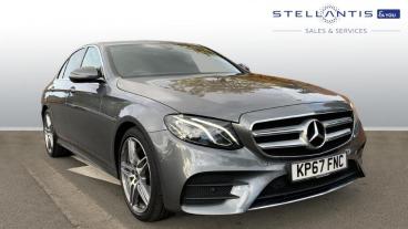 SPOTICAR Mercedes E Class Classe E 2.0 E220d Amg Line G-tronic+ Euro 6 (s/s) 4dr Used Car - Saloon Diesel Blue - Walton On Thames - 1200601111_1