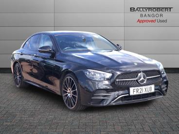 SPOTICAR Mercedes E Class Classe E 2.0 E220d Amg Line Night Edition (premium Plus) G- Used Car - Saloon Diesel Black - Bangor - 1200601903_1